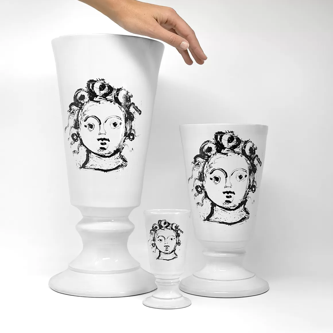 Discount Bigoudi Footed Vase The Vases