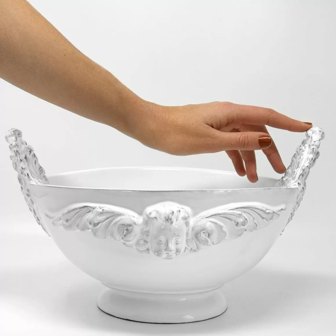 Sale Mon Ange Serving Bowl With Handle The Salad & Serving Bowls